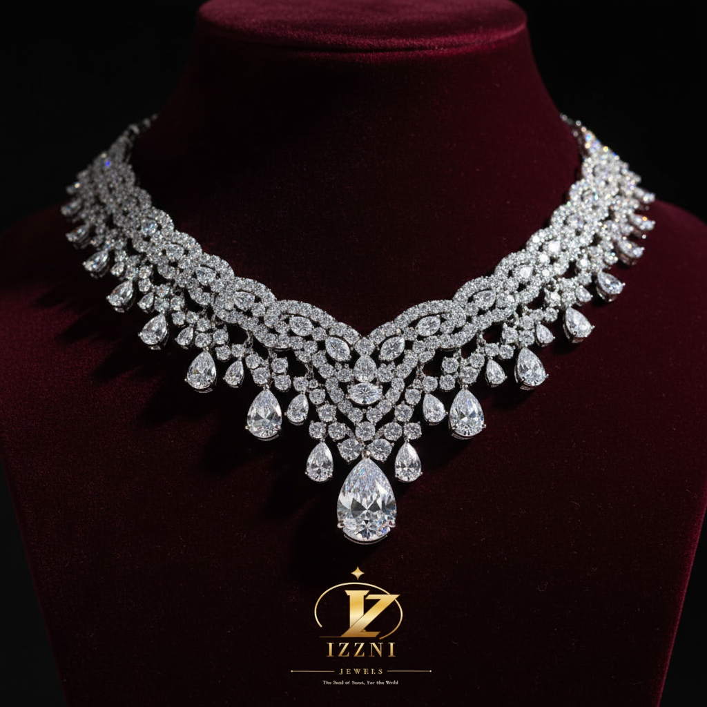 Diamond Statement Necklace