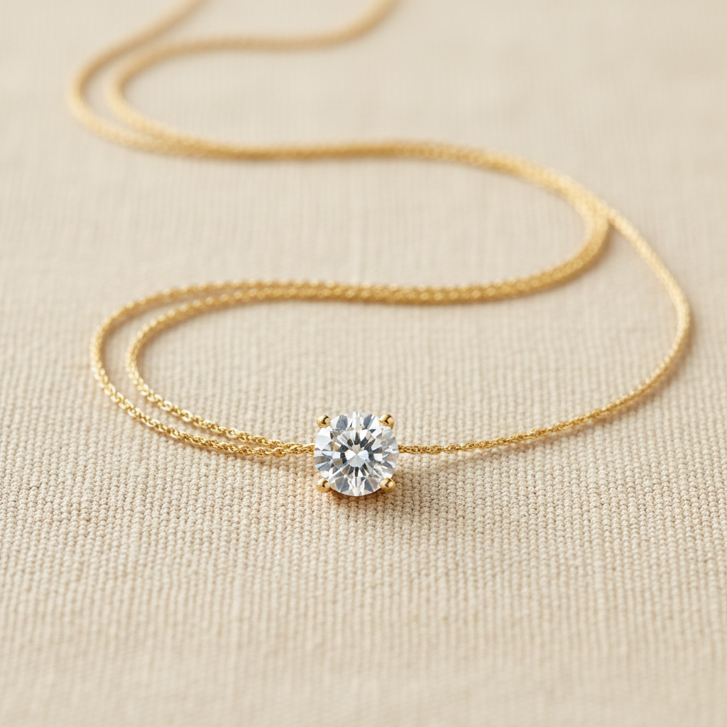Solitaire Pendant
