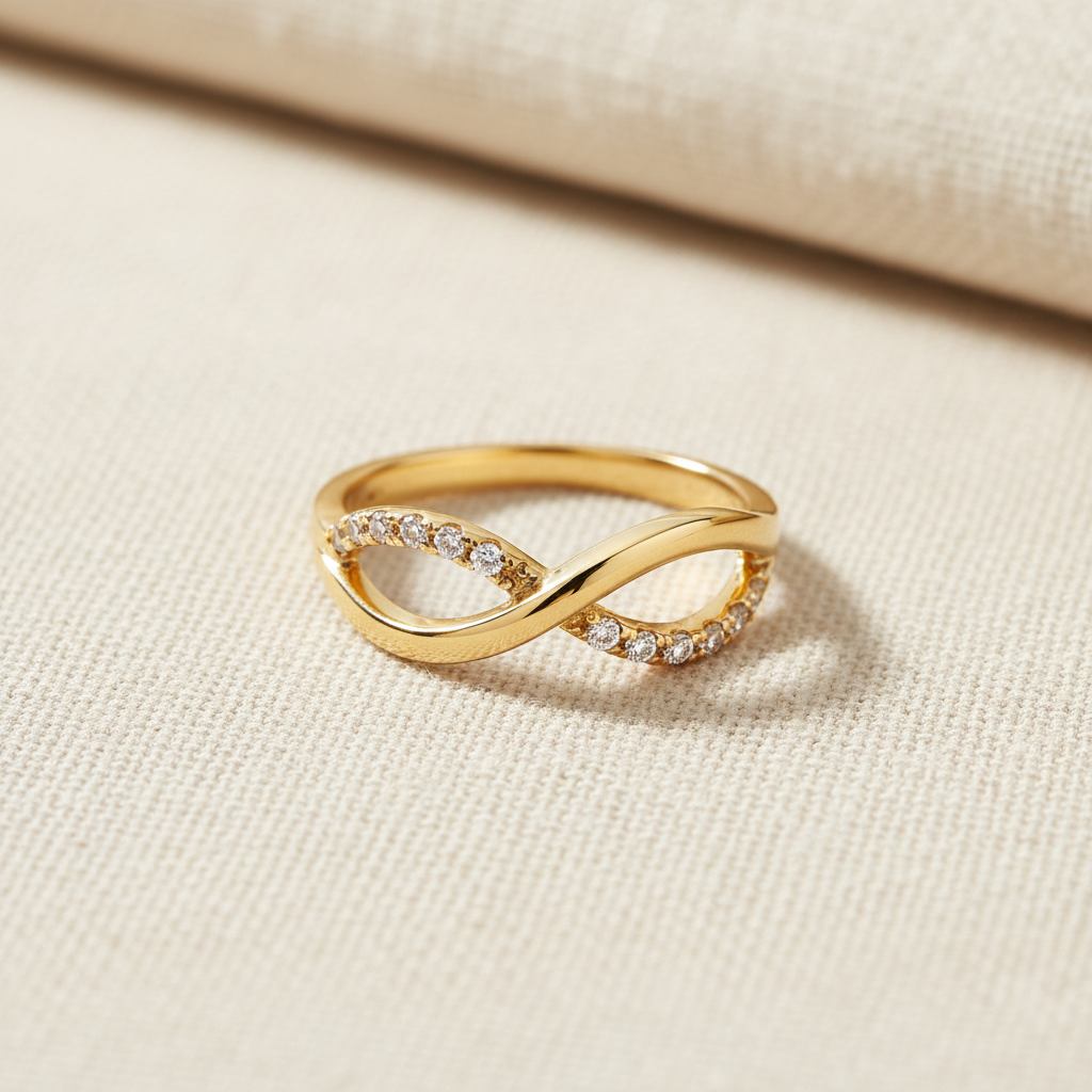Twisted Band Ring